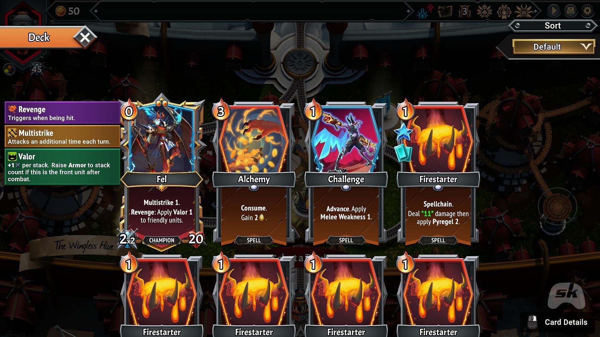 Champion cards are your primary game winners (Image via Big Fan Games)